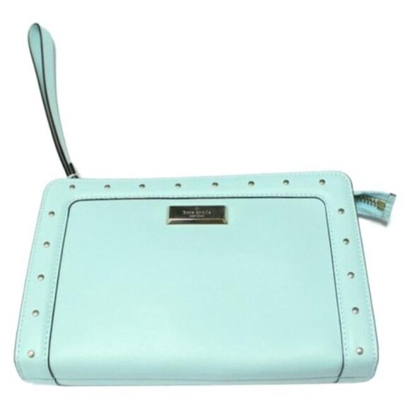 kate spade Handbags - Kate Spade Yulie Helena Street Mint Green Wristlet